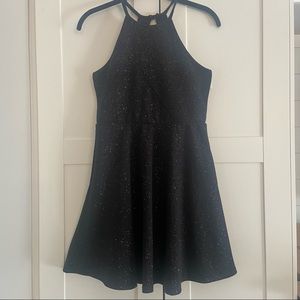 Sparkly black girls special occasion dress, size 14.